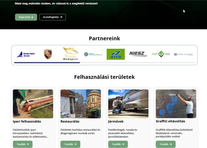 Sávos, görgethető és linkelhető partnerlista - WN Sales